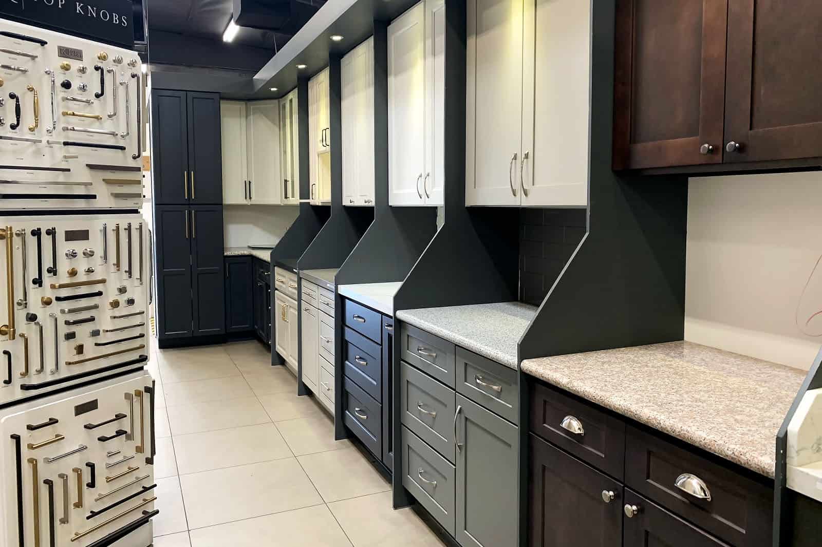 Showroom Framed Cabinets