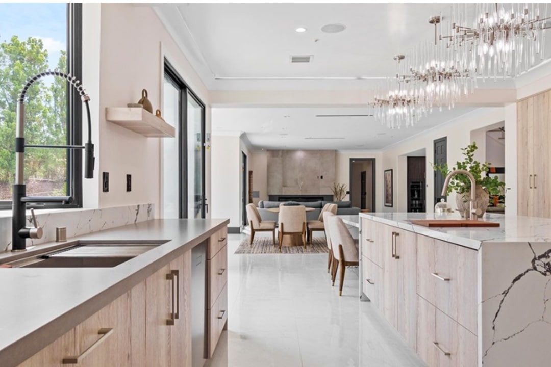 Modern Kitchen Cabinets full home remodel in San Juan Capistrano