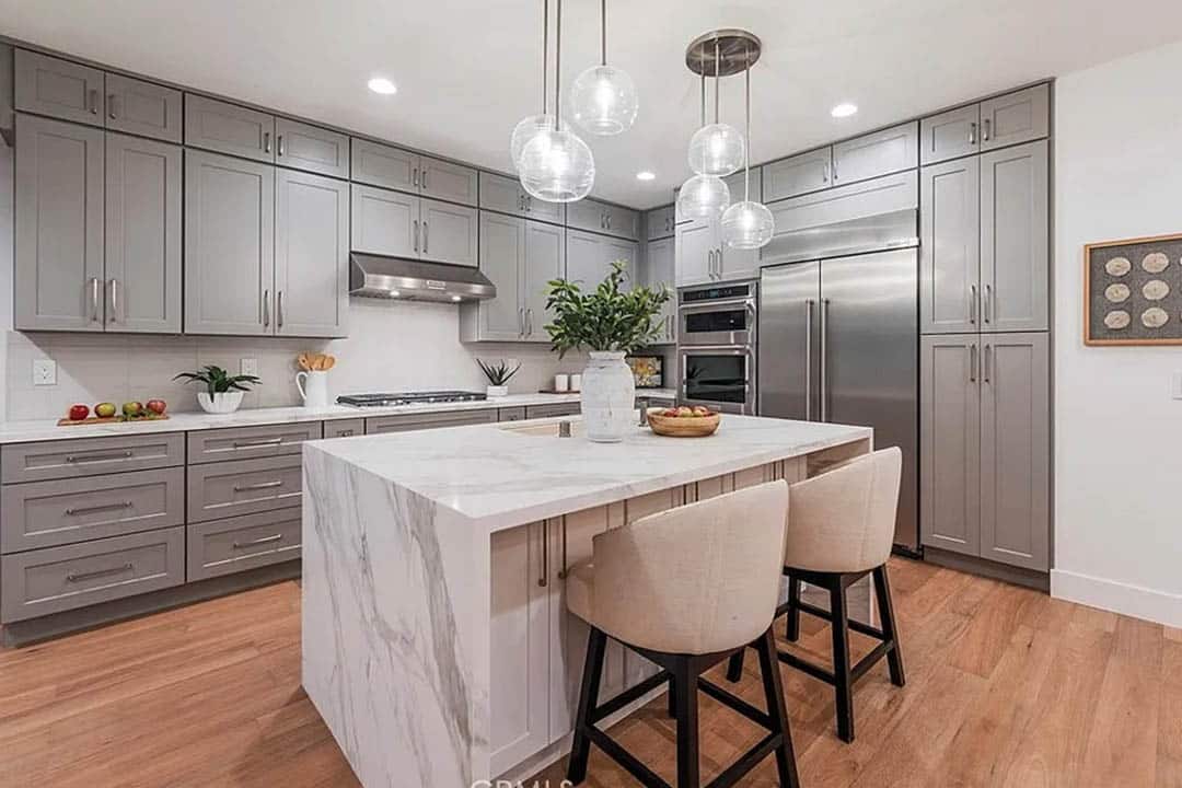 Modern Kitchen Cabinets full home remodel in San Juan Capistrano