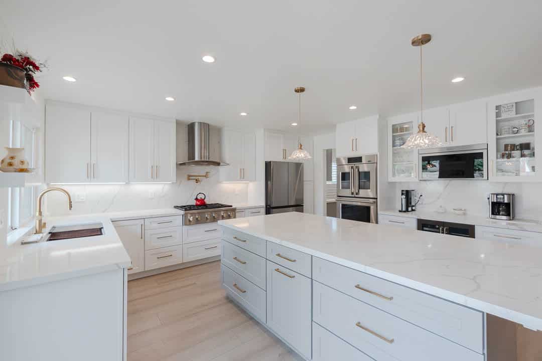 Modern Kitchen Cabinets full home remodel in San Juan Capistrano