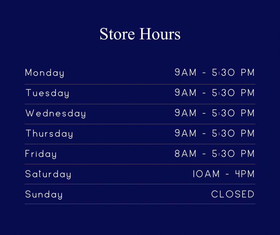 Store Hours